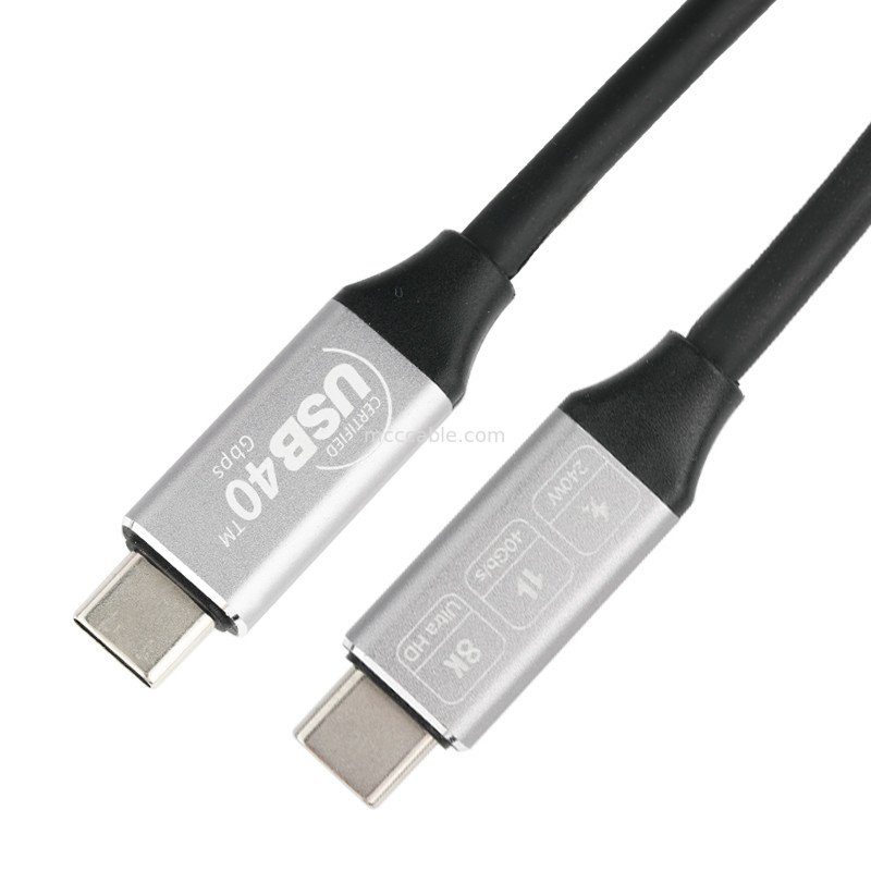 كابل تمديد USB عالي السرعة ، USB Type-C إلى USB Type-C 4.0 ، 40 جيجابت في الثانية