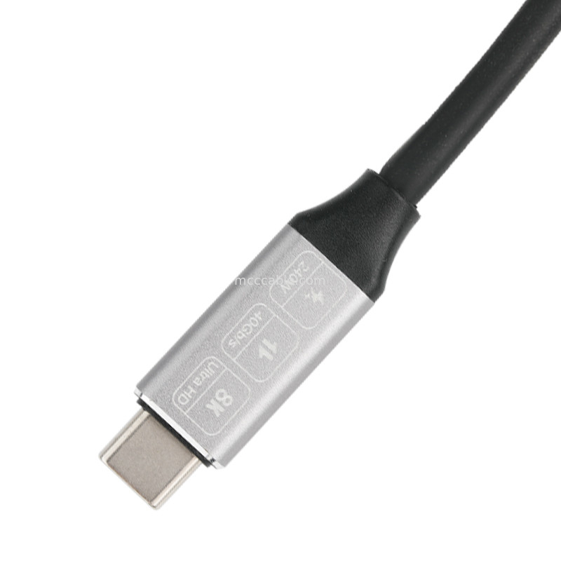 كابل تمديد USB عالي السرعة ، USB Type-C إلى USB Type-C 4.0 ، 40 جيجابت في الثانية