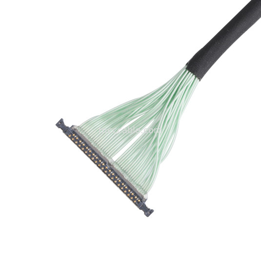 20496-040T-40 20497-040T-30 2679-040-10 20498-040E-41 40P كابل LVDS الميكرو كواكسيالي