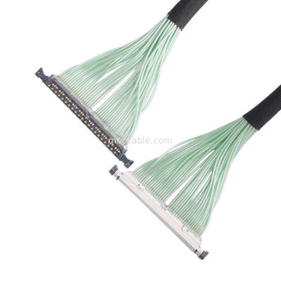 20496-040T-40 20497-040T-30 2679-040-10 20498-040E-41 40P كابل LVDS الميكرو كواكسيالي