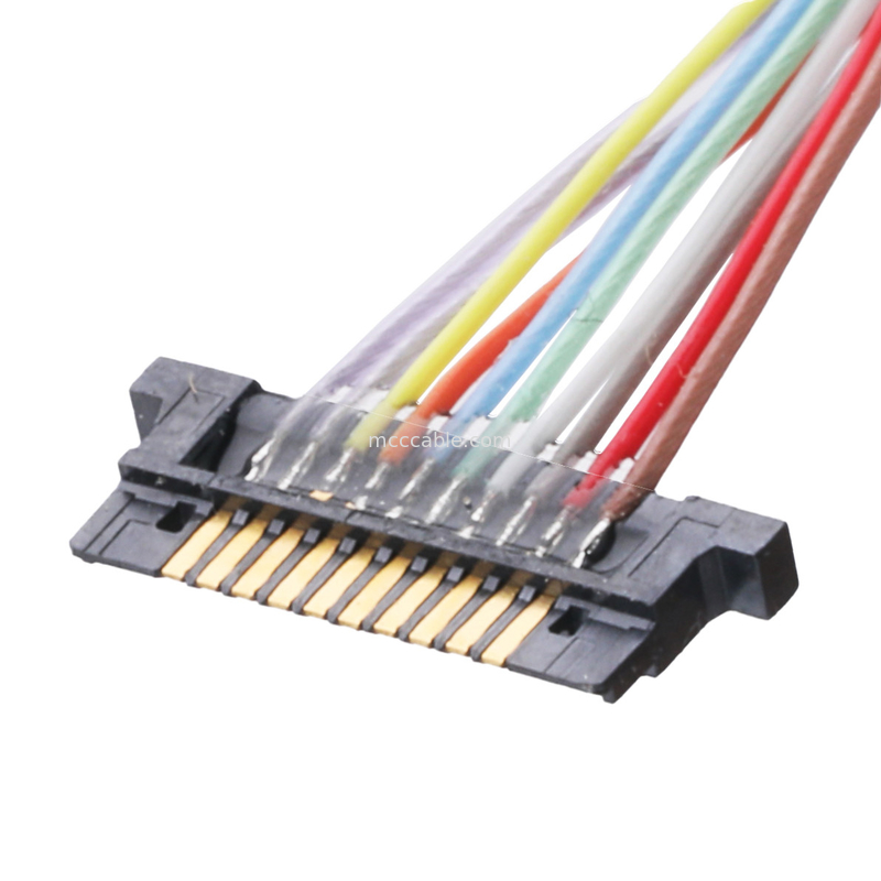 موصل الكابل المحوري Lvds لشاشة LCD DW-5 20598-010T-02 0.5 مم الملعب 10 دبوس