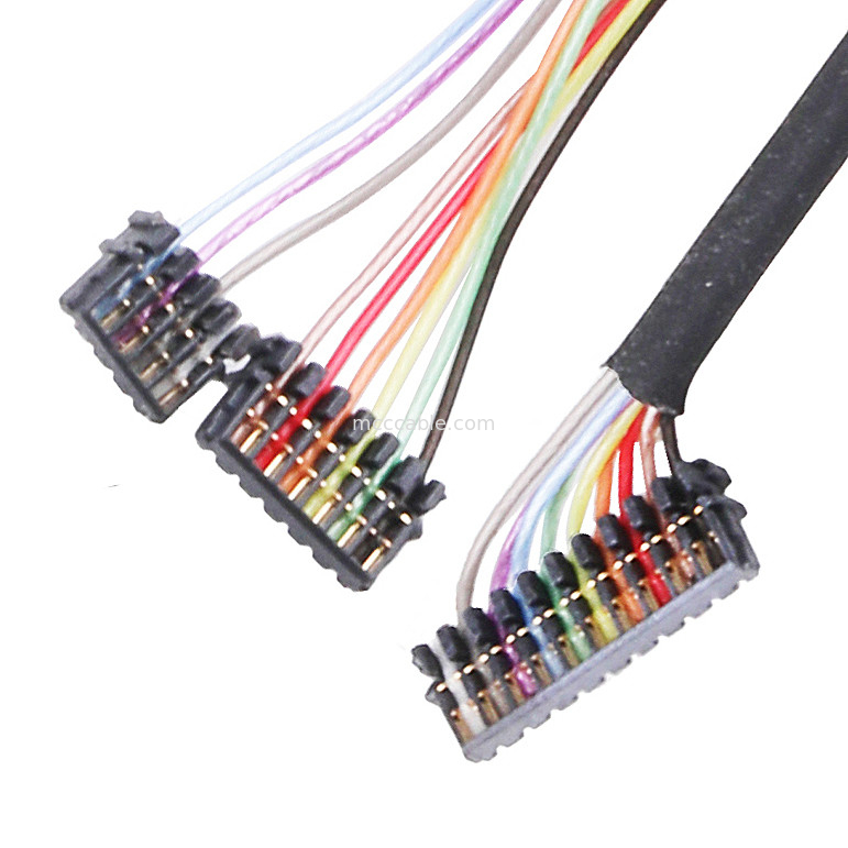 0.6 مجموعة كابل الملعب JST 04XSR-36KHF 06XSR-36KHF 10XSR-36KHF Micro Coax Connectors