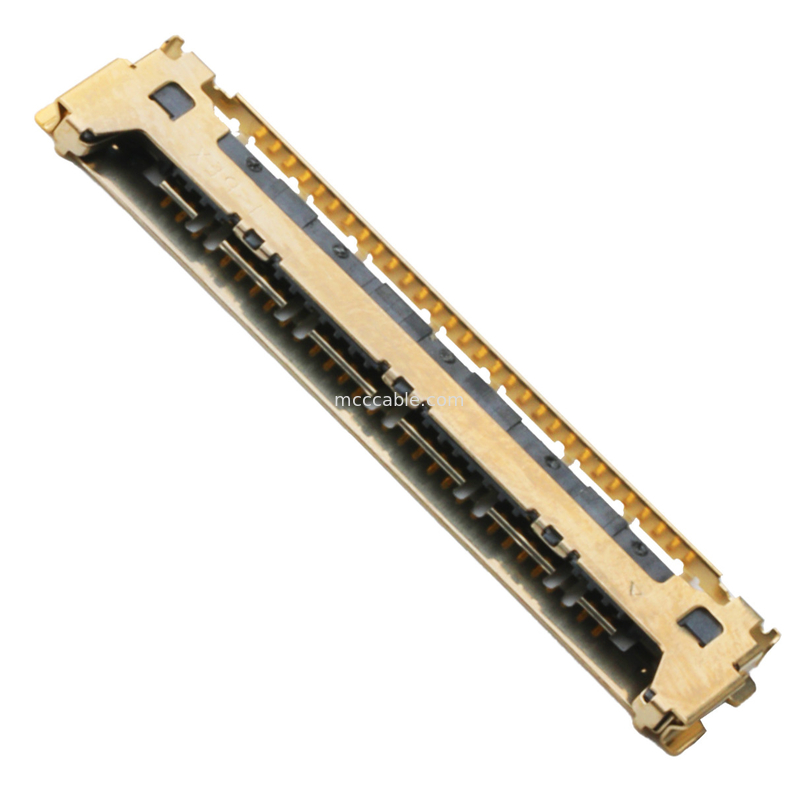 20682-020E-02 أفقي الحد الأدنى للغاية التجميع الكوكسيال كابل LVDS 0.4mm مساحة الاتصال