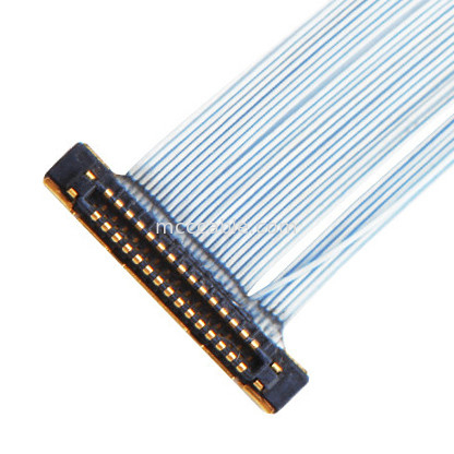 0.25mm الملعب KEL XSLS20-30 مجموعة الكابلات المحورية الصغيرة لكاميرا المراقبة