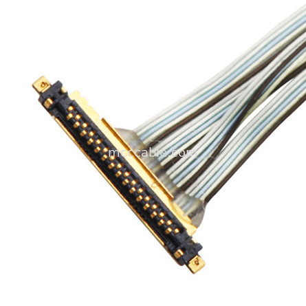 0.25mm الملعب LVDS EDP كابل I  20531-030t-01 20531-040t-01 40 دبوس