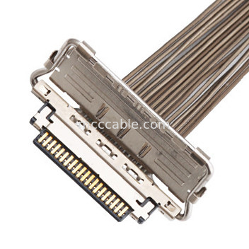 0.4 مم الملعب LVDS EDP كابل  20679-20p موصل عرض lvds المحوري الصغير