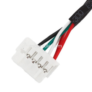 HSG 100 مم طول سلك تسخير تجميع 2 × 5 دبوس أسود إلى PHD-2 × 5P