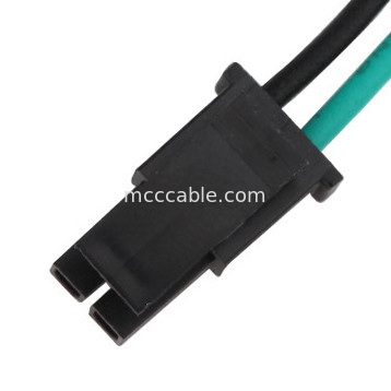 MX3.0 2P Custom Wire Harness Pitch 2.5 JST EHR-2 إلى MOLEX 43645-0200