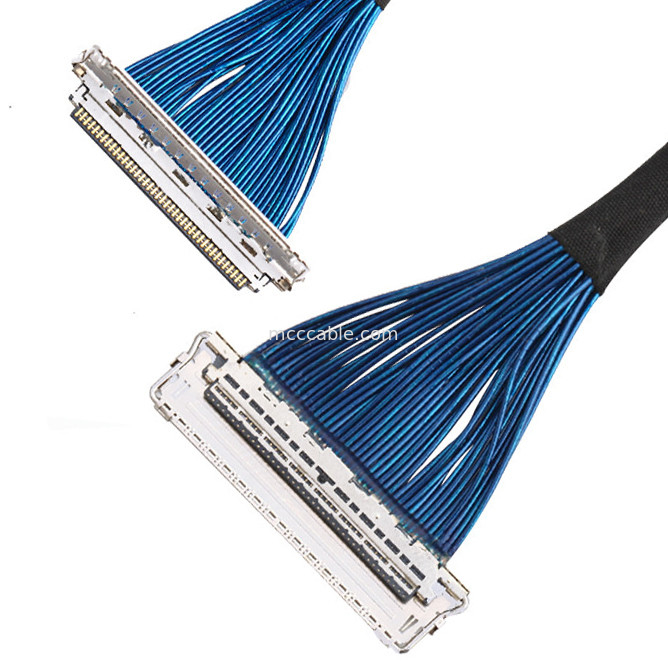 مجموعة الكابلات الكهربائية الميكرو كوكسي Mipi Dsi Lvds