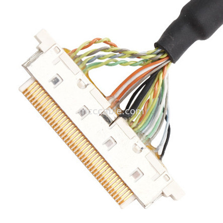 0.5 مم الملعب ACES 50204-040 1 1-002 إلى JST SHDR-40V-SB LVDS كابل الجمعية
