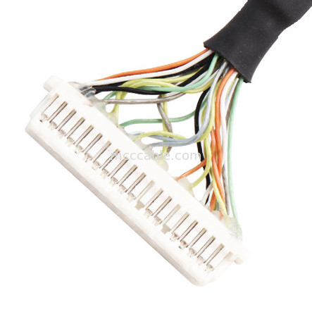 0.5 مم الملعب ACES 50204-040 1 1-002 إلى JST SHDR-40V-SB LVDS كابل الجمعية