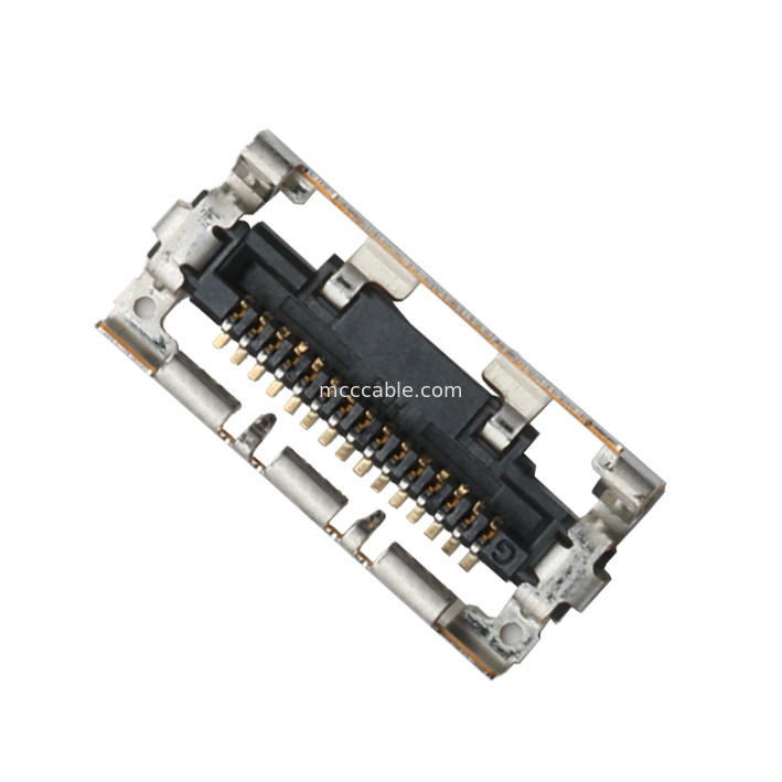 15 دبوس  LVDS EDP DF36A-15S-0.4V رابط تجميع كابل الكواكسية الدقيقة