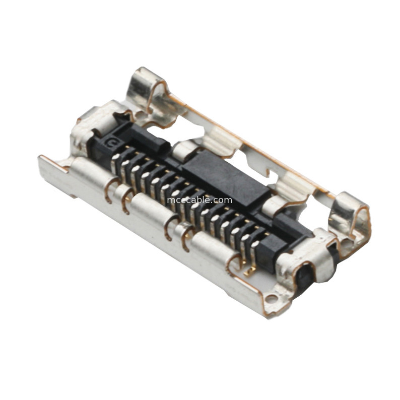 15 دبوس  LVDS EDP DF36A-15S-0.4V رابط تجميع كابل الكواكسية الدقيقة