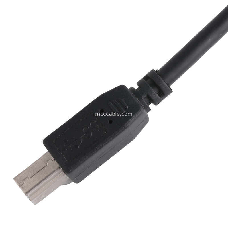 وصلة كابل الطابعة من USB 3.0 B الذكور إلى الإناث USB3.0 Bm إلى Bf