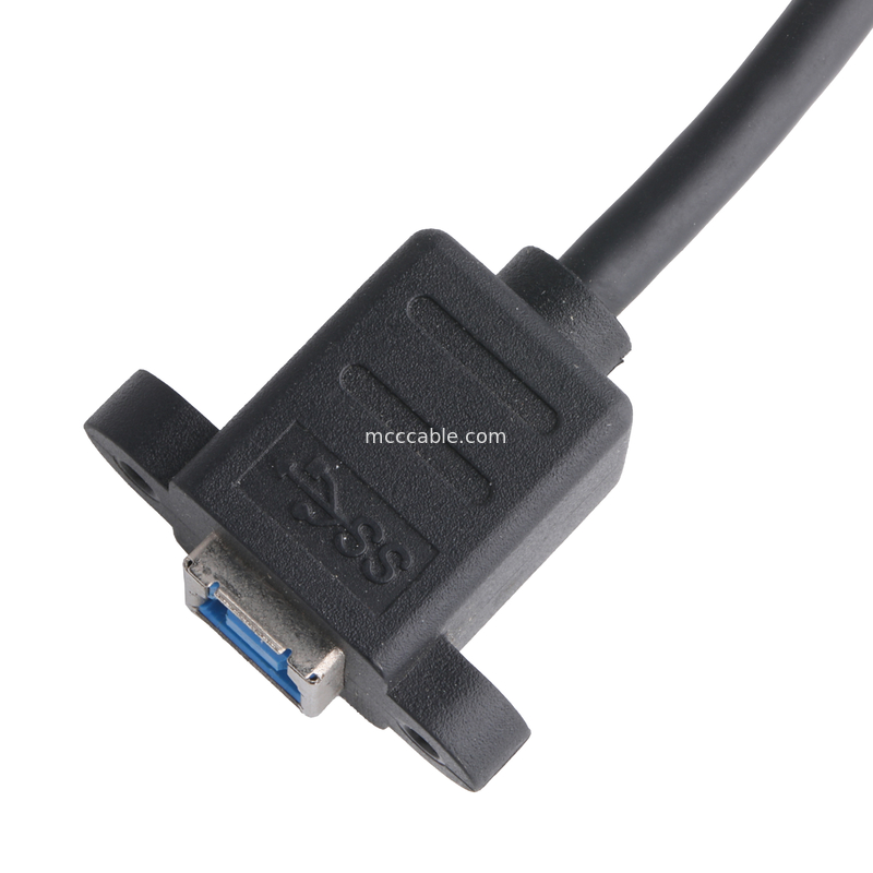 وصلة كابل الطابعة من USB 3.0 B الذكور إلى الإناث USB3.0 Bm إلى Bf