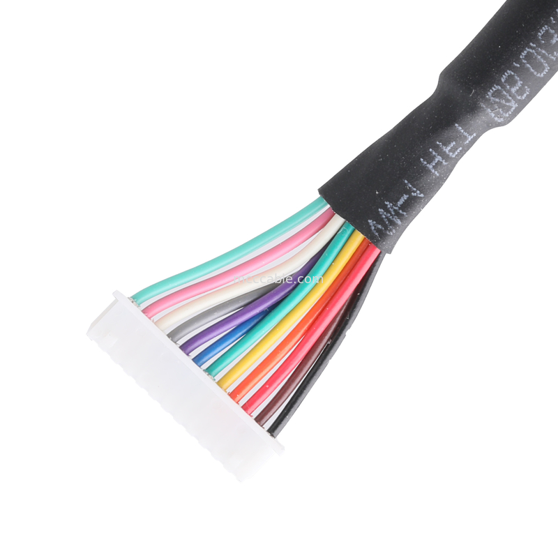 MX1.25-12P مجموعة كابلات Lvds HSGWP/N 1025-H-12P-N-HF UL20276 28AWG*12C OD 5.5mm