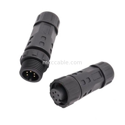 المصنع ميني M12 8Pin مقاوم للماء الدائري رابط كابل وصلة الصناعية IP67 درجة الحماية مقاوم للماء الذكور / الإناث