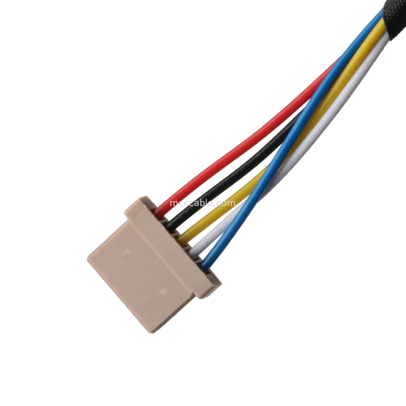 DF14-5P إلى SH1.0 8P UL1571 28AWG مجموعة ربط الكابلات OEM / ODM
