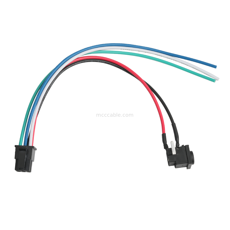 LHE 2147552062 MX3.0 6P إلى PJ-019 كابل وصلة الطاقة DC UL1007 كابل 20AWG