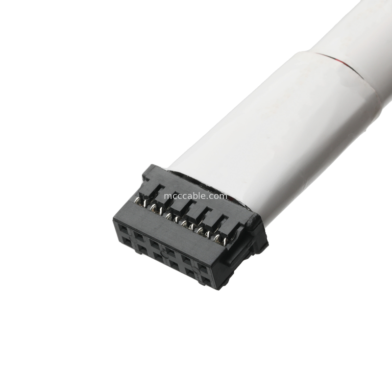 12Pin PA66 P/N DF11-12DS-2C UL 1007 24AWG مجموعة توصيل الكابلات OEM/ODM