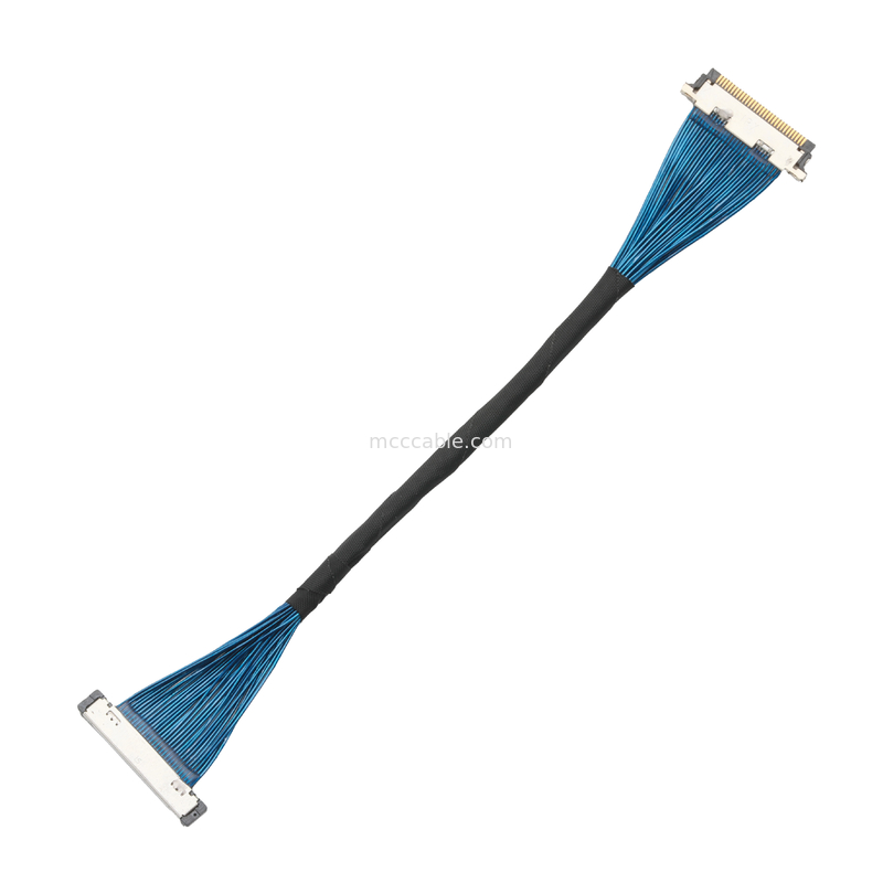 كابل ميكرو كواكسيال 20380 -R30T-06 إلى 20345-30T-32R 0.4mm Pitch كابل كواكسيال