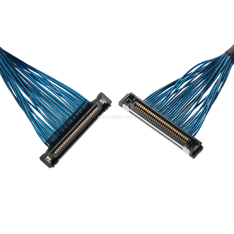 كابل ميكرو كواكسيال 20380 -R30T-06 إلى 20345-30T-32R 0.4mm Pitch كابل كواكسيال