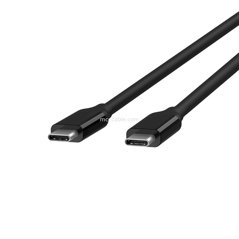 ثاندربولت usb 4 type-c إلى usb 4 كابل تمديد معدلات الإرسال تصل إلى 40Gbps OEM/ODM طول اللون مخصص