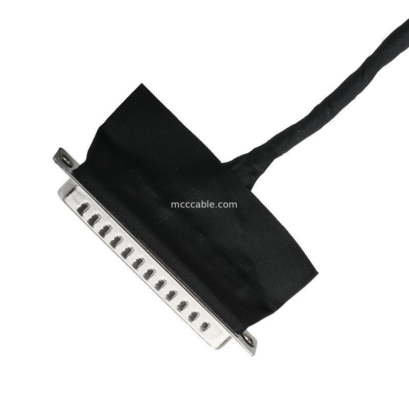 مجموعة كابلات LVDS D-SUB الذكور إلى Molex 51021-0400 و 20453-240T-01 رابط الأسلاك OEM / ODM