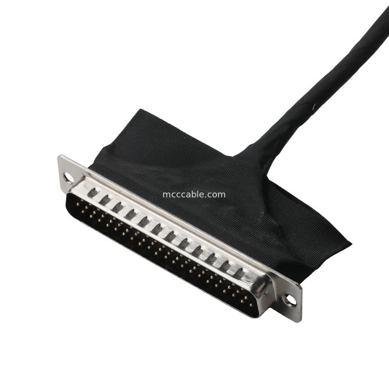 مجموعة كابلات LVDS D-SUB الذكور إلى Molex 51021-0400 و 20453-240T-01 رابط الأسلاك OEM / ODM