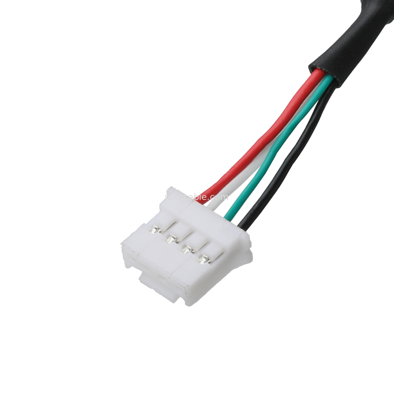 MIPI USB2.0 النوع A إلى JST PAP-04V-S أو ما يعادلها USB AB1210 لوحة مفاتيح P2 لوحة الكابلات OEM / ODM