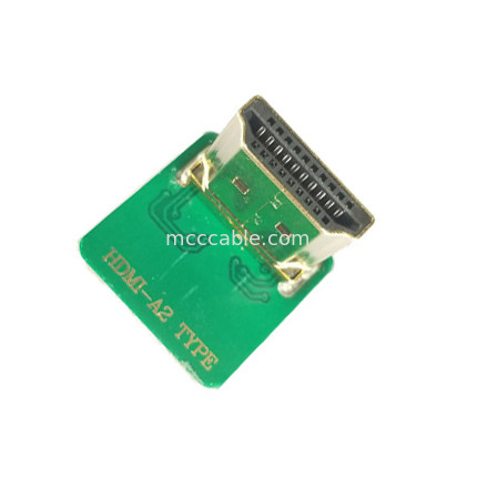 HDMI الرأس الكوع HDMI-A2 90 درجة حتى  كابل®-VS 20454-220-02 20455 20453