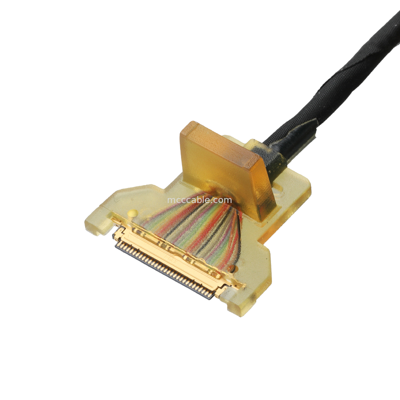 20453-230T-03 إلى محطة السلك 30P 40P 0.4mm Pitch 32AWG Lvds كابل التجميع