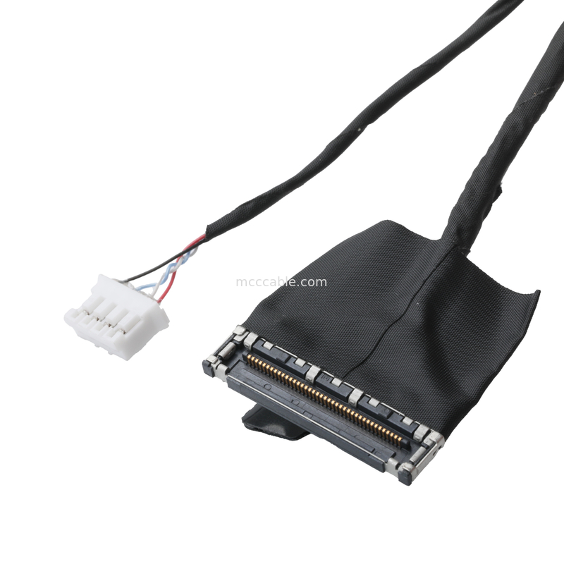 20453-40P إلى الجسم 0520-SD40-B و JST PHR-4 LVDS كابل وصلة كابل مزيج مخصص OEM / ODM