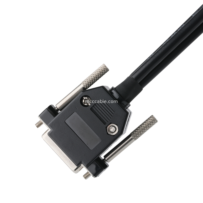 اتصالات الكابلات الصناعية المخصصة DB-15P الإناث إلى HSG 43025-0800 مساحة 3.0mm و 691352710003 مساحة 5.8mm
