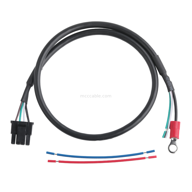 HSG 43645-0400 MX3.0-4P إلى سلك نصف محطم وخاتم الأرضية الحلقية مجموعة كابلات LVDS OEM / ODM