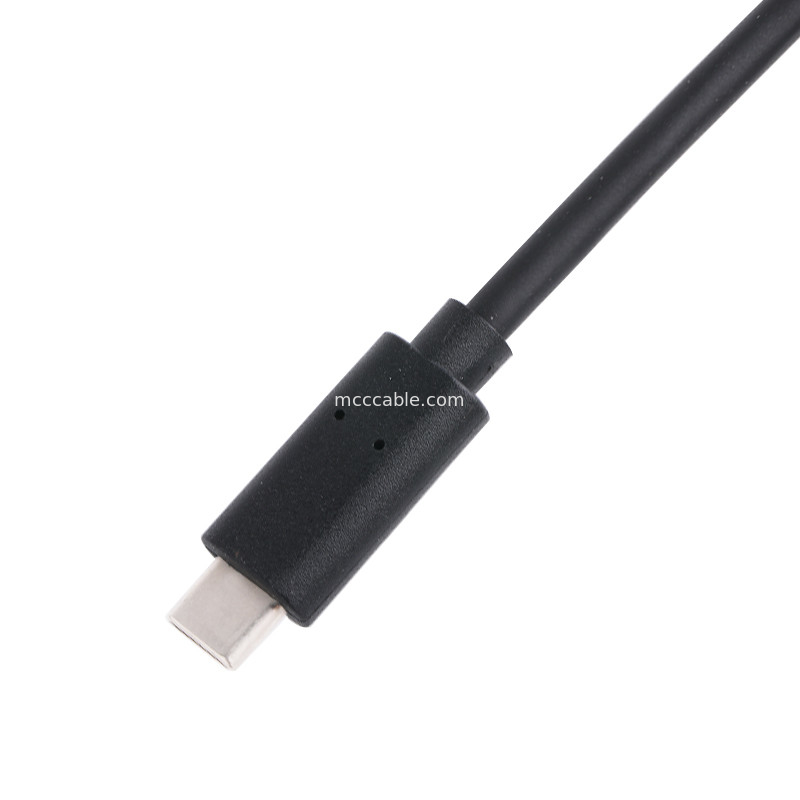 20P نسائية USB 3.0 نوع C إلى كابل محول IDC المقاوم الداخلي الأسود سلك PVC OEM ODM