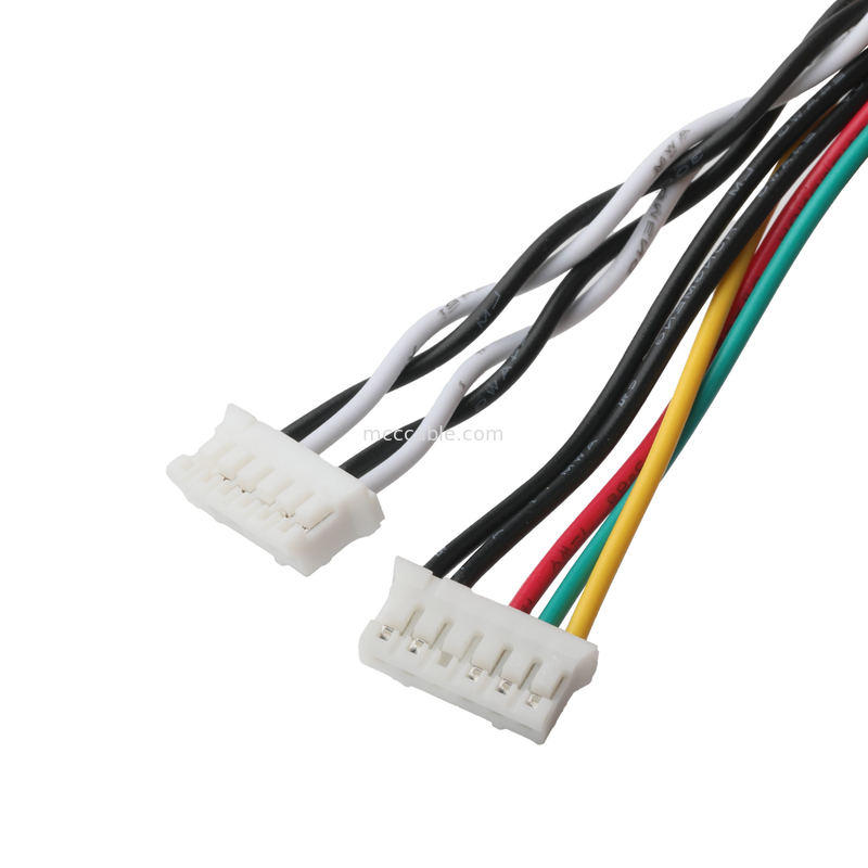 D-SUB-9Pin MALE إلى JST PHR-6 و PHR-6 وصلات تجميع الكابلات المخصصة