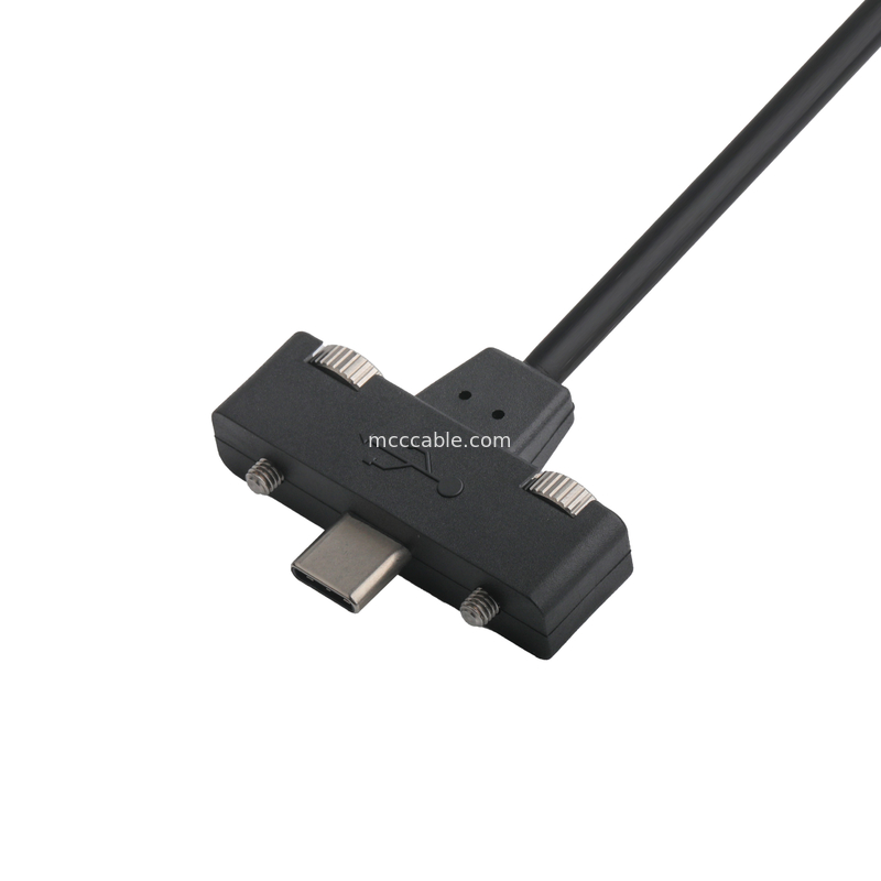 واجهة Thunderbolt 4 من الدرجة الصناعية ، كابل USB4 ، معدل نقل يصل إلى 40 جيجابايت في الثانية ، شحن فائق السرعة 240 واط ، 8K Ultra