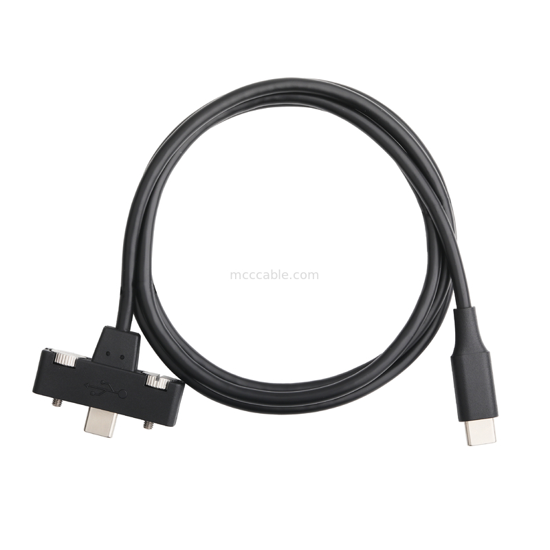 واجهة Thunderbolt 4 من الدرجة الصناعية ، كابل USB4 ، معدل نقل يصل إلى 40 جيجابايت في الثانية ، شحن فائق السرعة 240 واط ، 8K Ultra