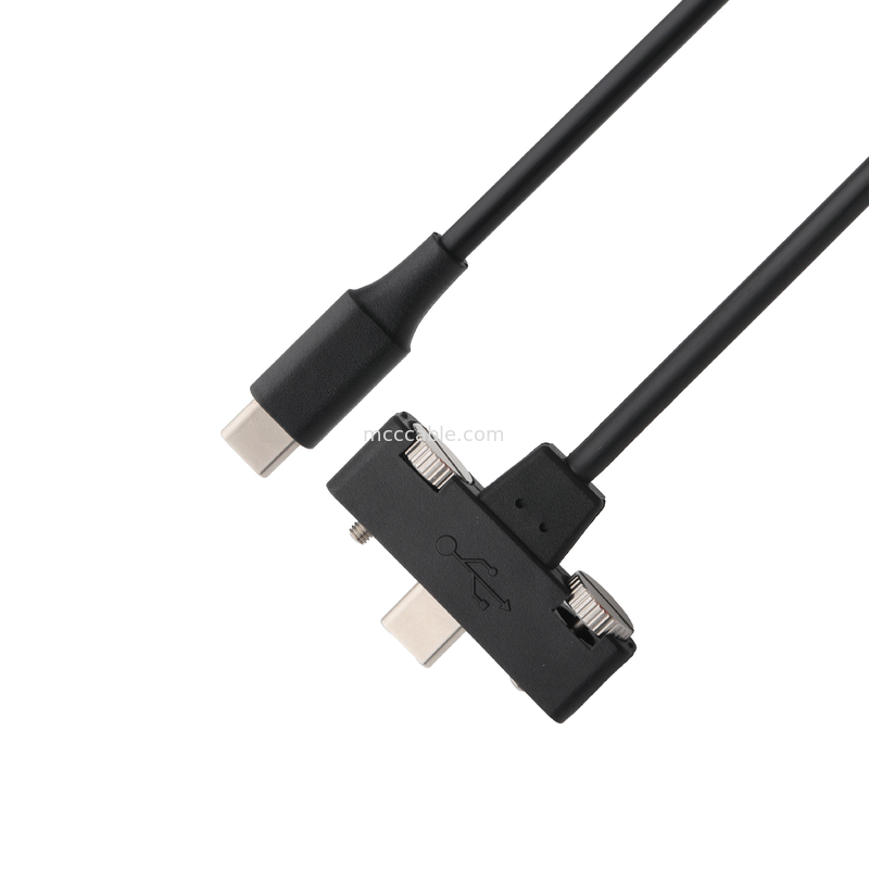 واجهة Thunderbolt 4 من الدرجة الصناعية ، كابل USB4 ، معدل نقل يصل إلى 40 جيجابايت في الثانية ، شحن فائق السرعة 240 واط ، 8K Ultra