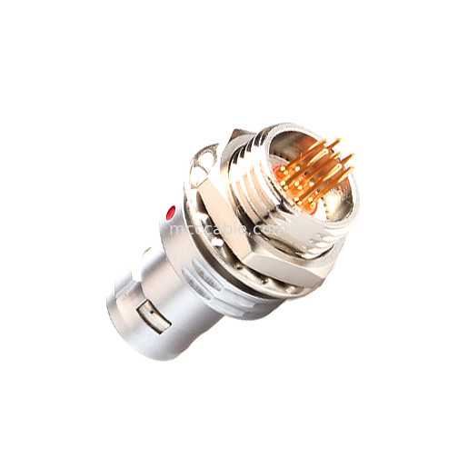 الاتصال الدائري T9 7Pin الثابتة مغلقة المكسرات الثابتة العسكرية الطبية المعدات الجوية الفضائية