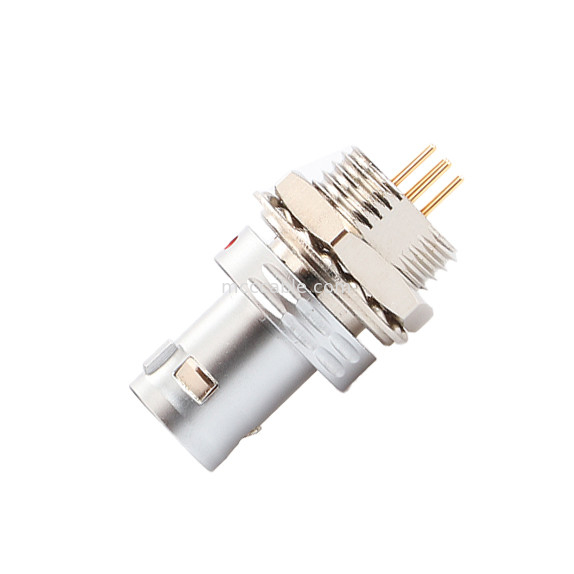 الاتصال الدائري T9 7Pin الثابتة مغلقة المكسرات الثابتة العسكرية الطبية المعدات الجوية الفضائية