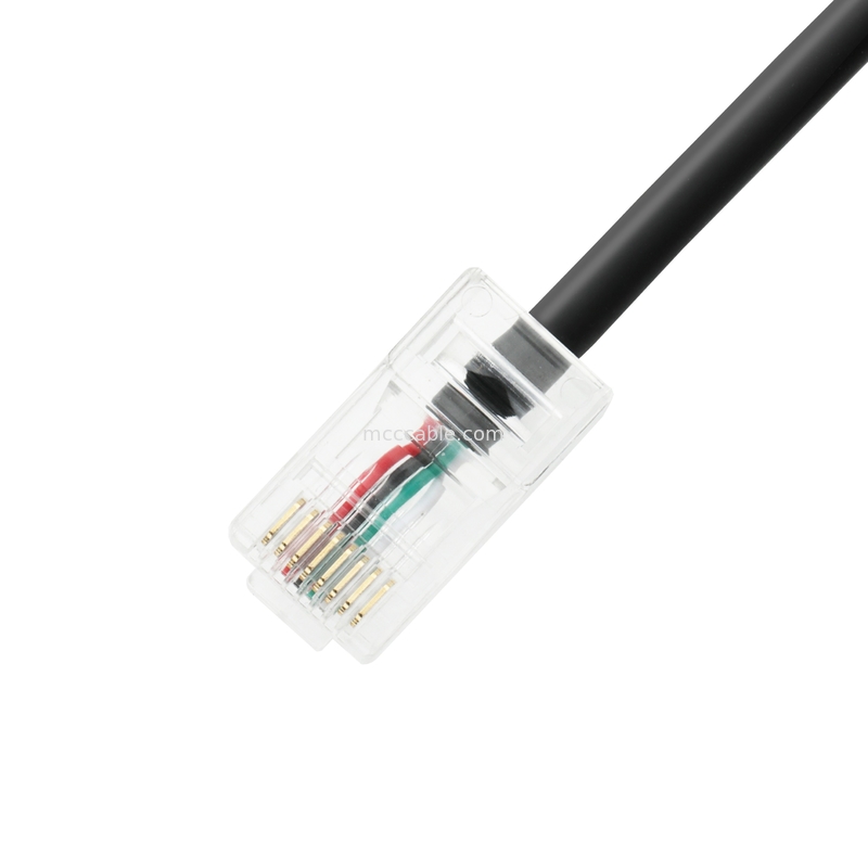 FT234X 5V PCBA USB-A إلى RJ45 كابل متسلسل 8p8c متوافق مع خط الاتصال RS232