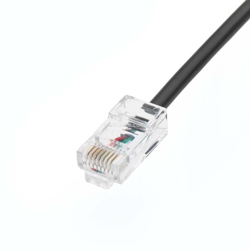 FT234X 5V PCBA USB-A إلى RJ45 كابل متسلسل 8p8c متوافق مع خط الاتصال RS232