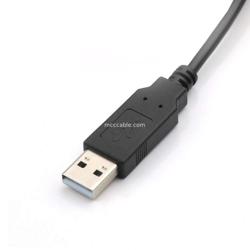 FT234X 5V PCBA USB-A إلى RJ45 كابل متسلسل 8p8c متوافق مع خط الاتصال RS232