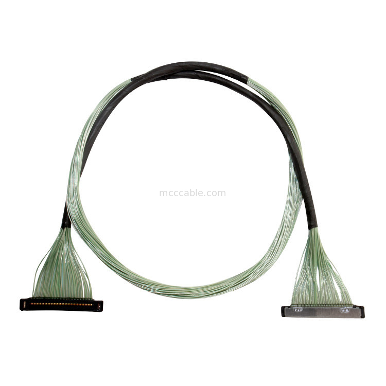 50 Pin 20380-R30T-06 LVDS EDP مجموعة الكابلات المتكافئة الدقيقة 50P