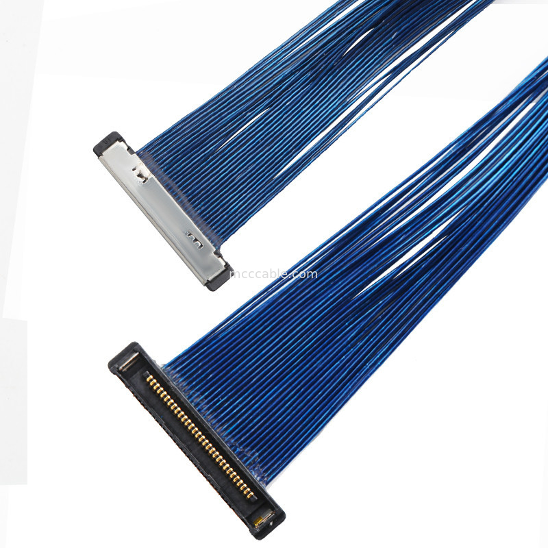 30 دبوس EDP  Micro Coaxial Cable 20380-R30T-06 موصل شاشة lvds