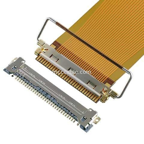 Lvds كابل كابل-VSF 20645-040T-01 40P 0.5mm Pitch للاتصال بشاشة الكريستال السائل