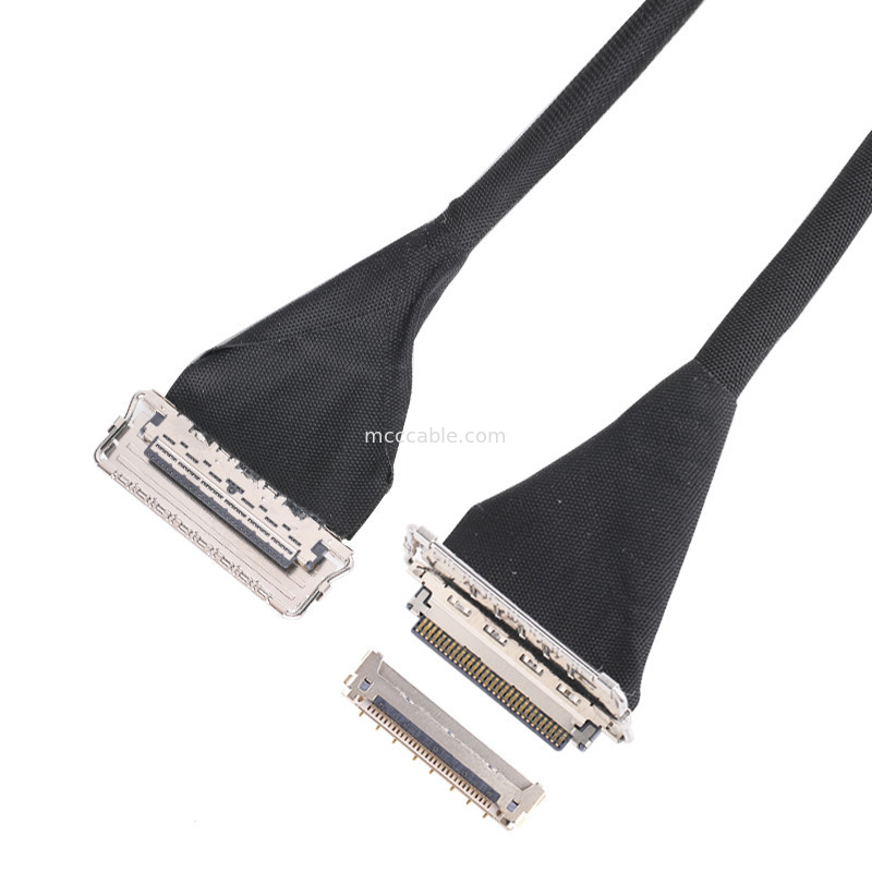 20679 0.4mm Pitch 20pin 30pin 40pin 50pin ميكرو كوكسيال الاتصال الاتجاه الأفقي