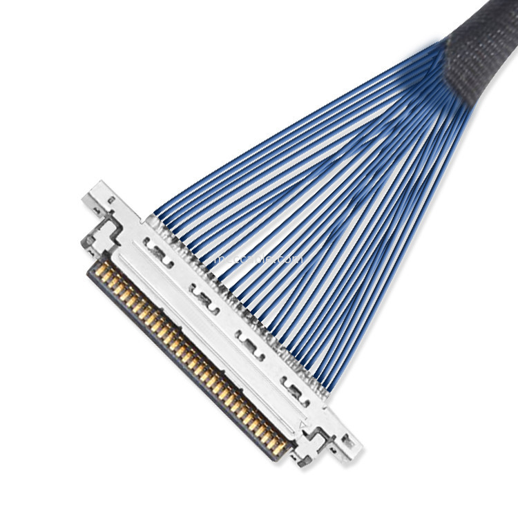 طول مخصص كابل LVDS الميكرو كوكسيال 0.4mm 20453z-030 SD إلى 20347 مع قفل ميكانيكي
